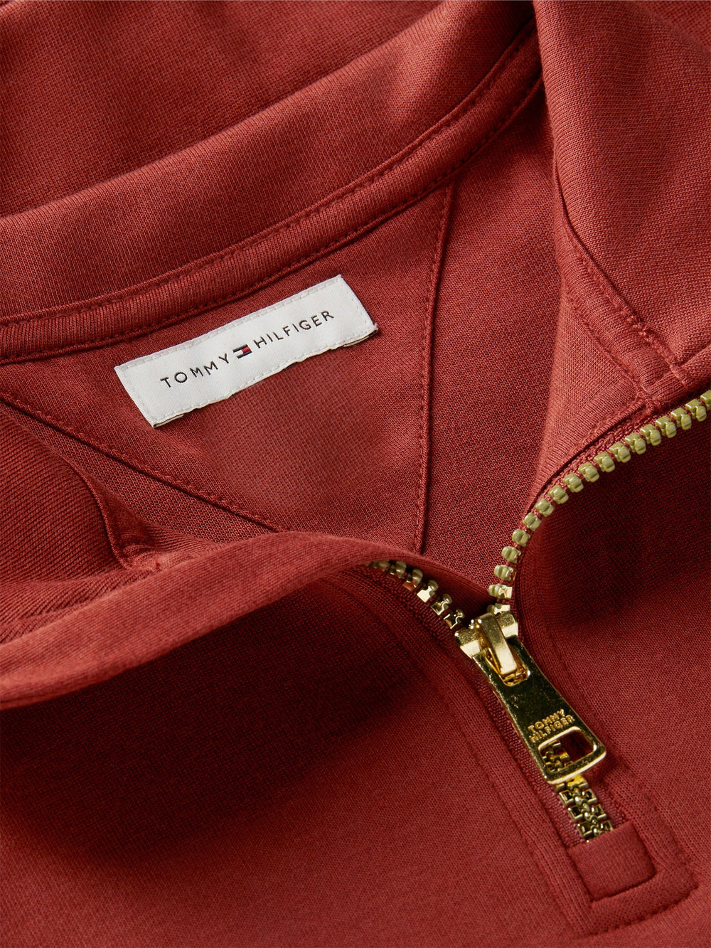 Kids Interlock Quarter Zip Sweatshirt