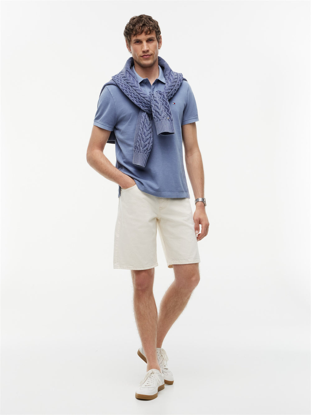 Regular Fit Solid Pique Polo