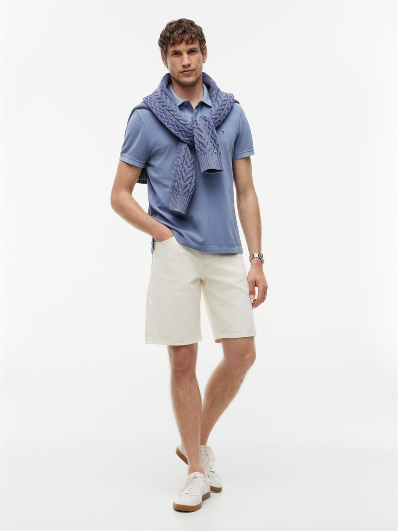 Regular Fit Solid Pique Polo