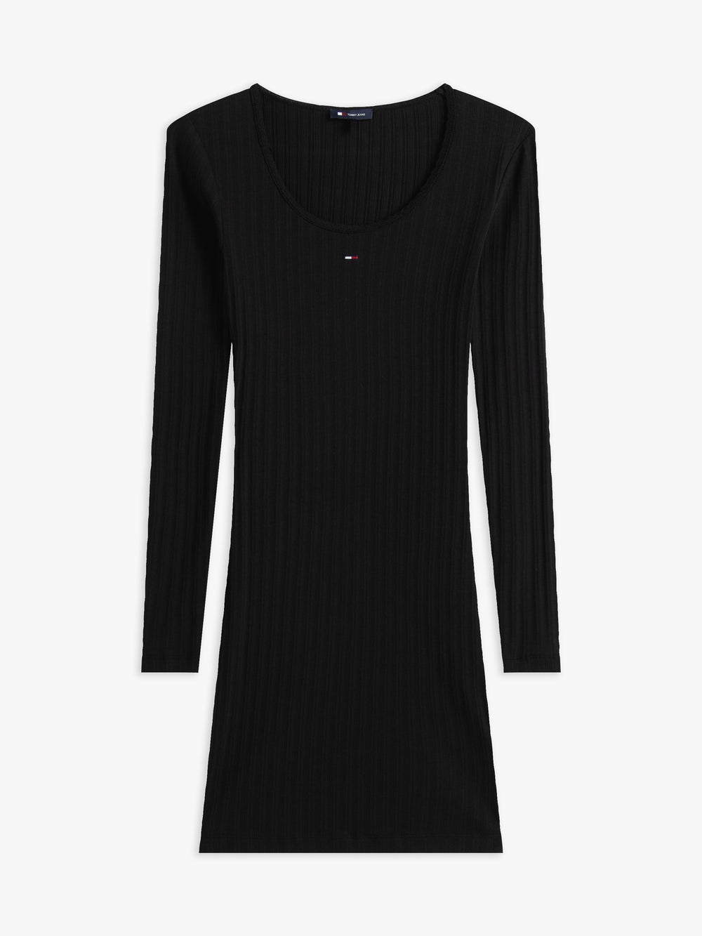 Full Sleeve Solid Ribbed Bodycon Dress