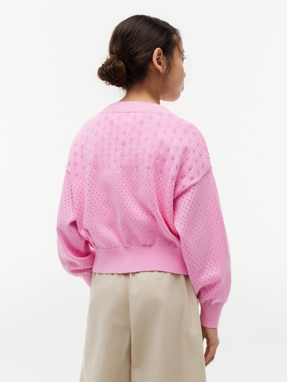 Kids Pointelle Cardigan