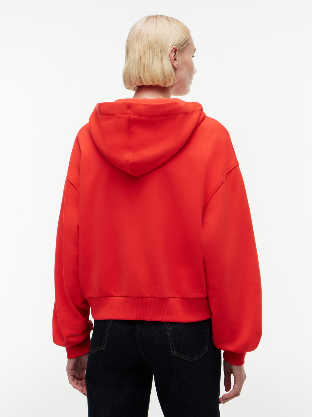 Regular Fit Terry Zip Thru