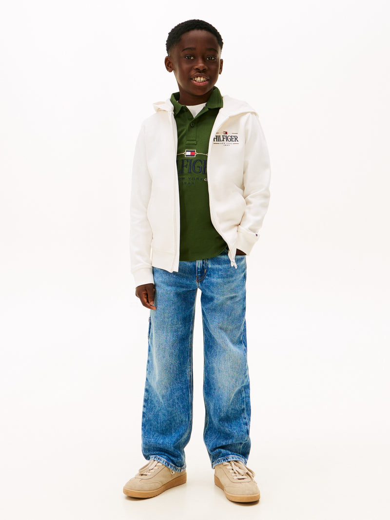 Kids Interlock Zip Hoodie