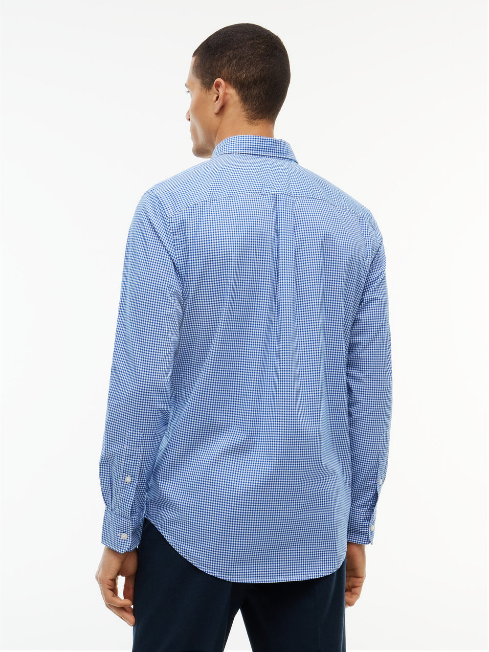 Regular Fit Check Poplin Shirt