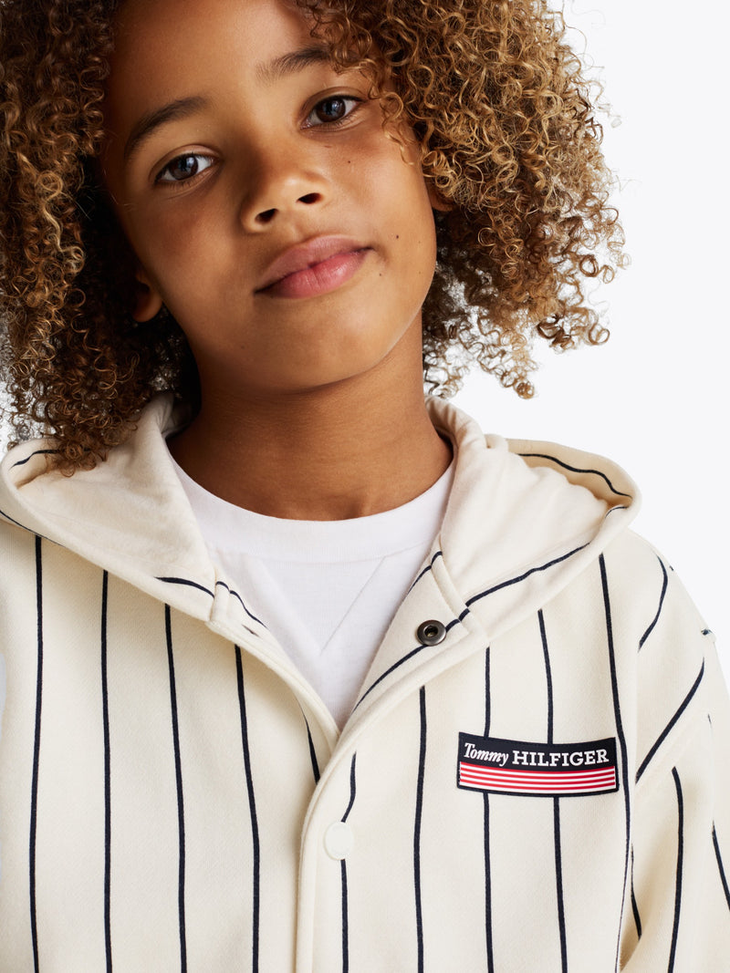 Kids Archive Fleece Button-Up Hoodie