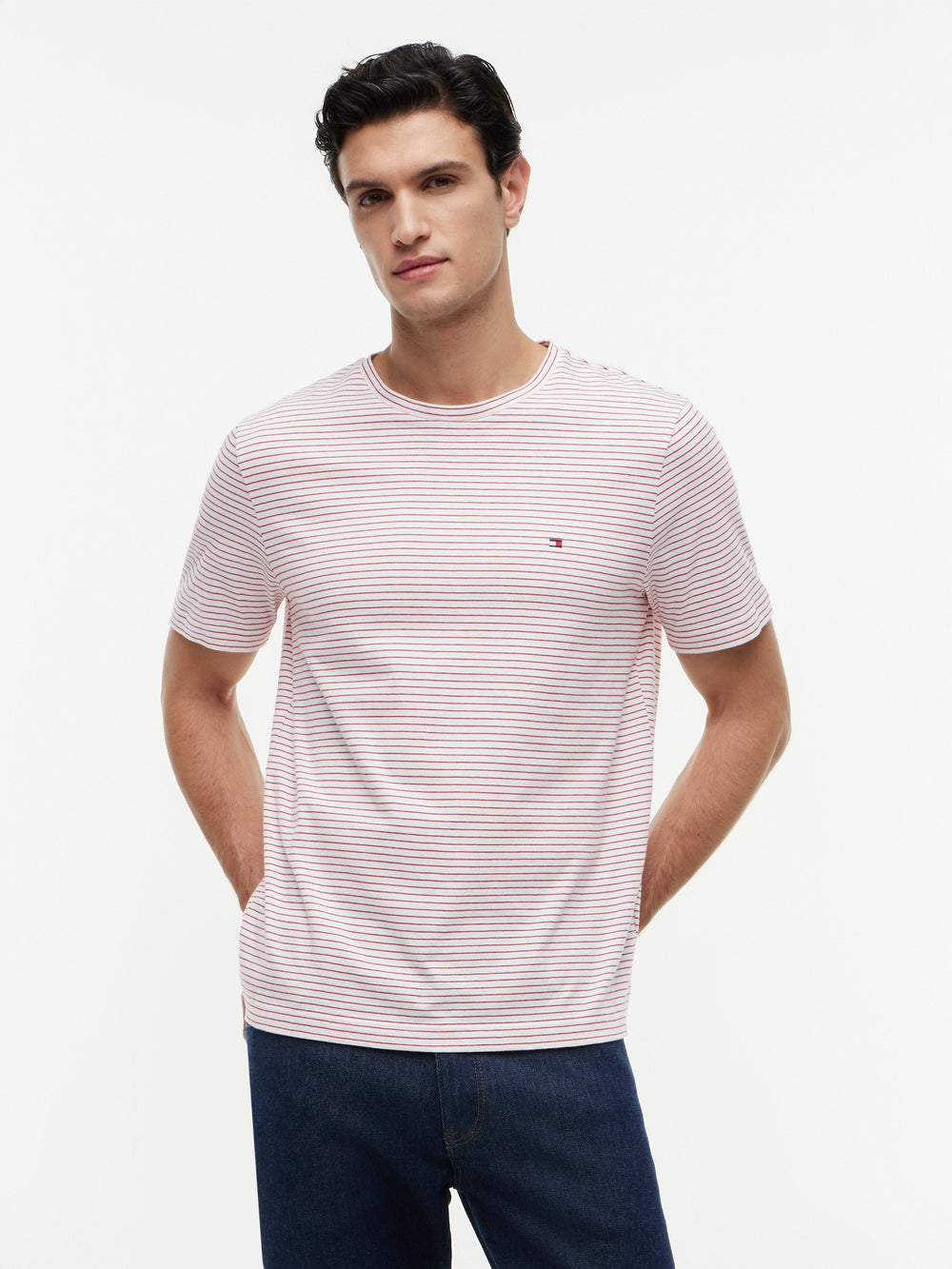 Regular Fit Striped Tshirt