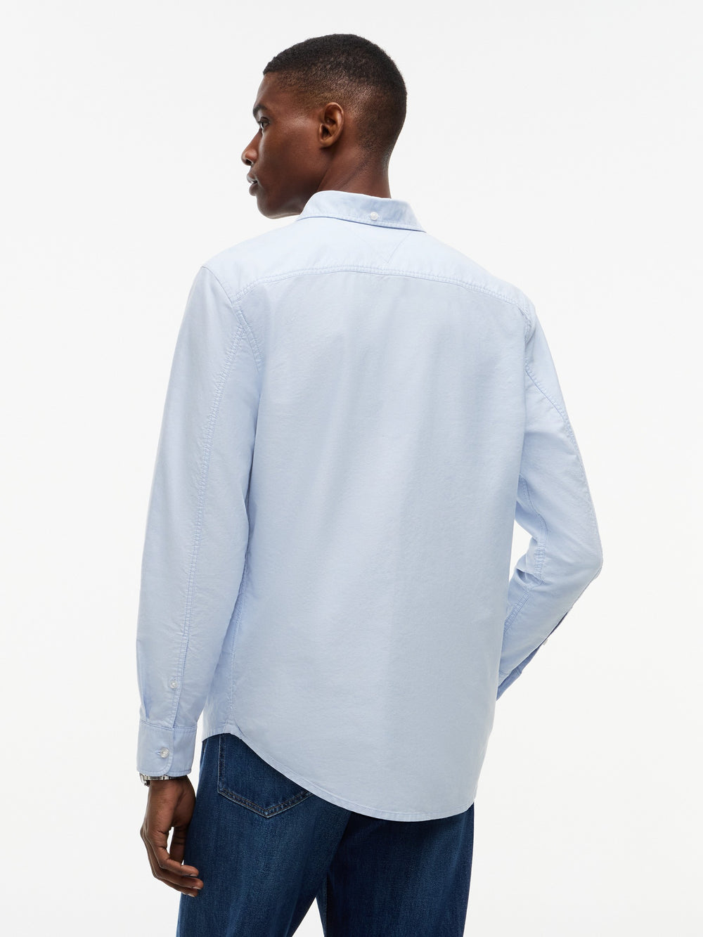 Slim Fit Solid Oxford Shirt