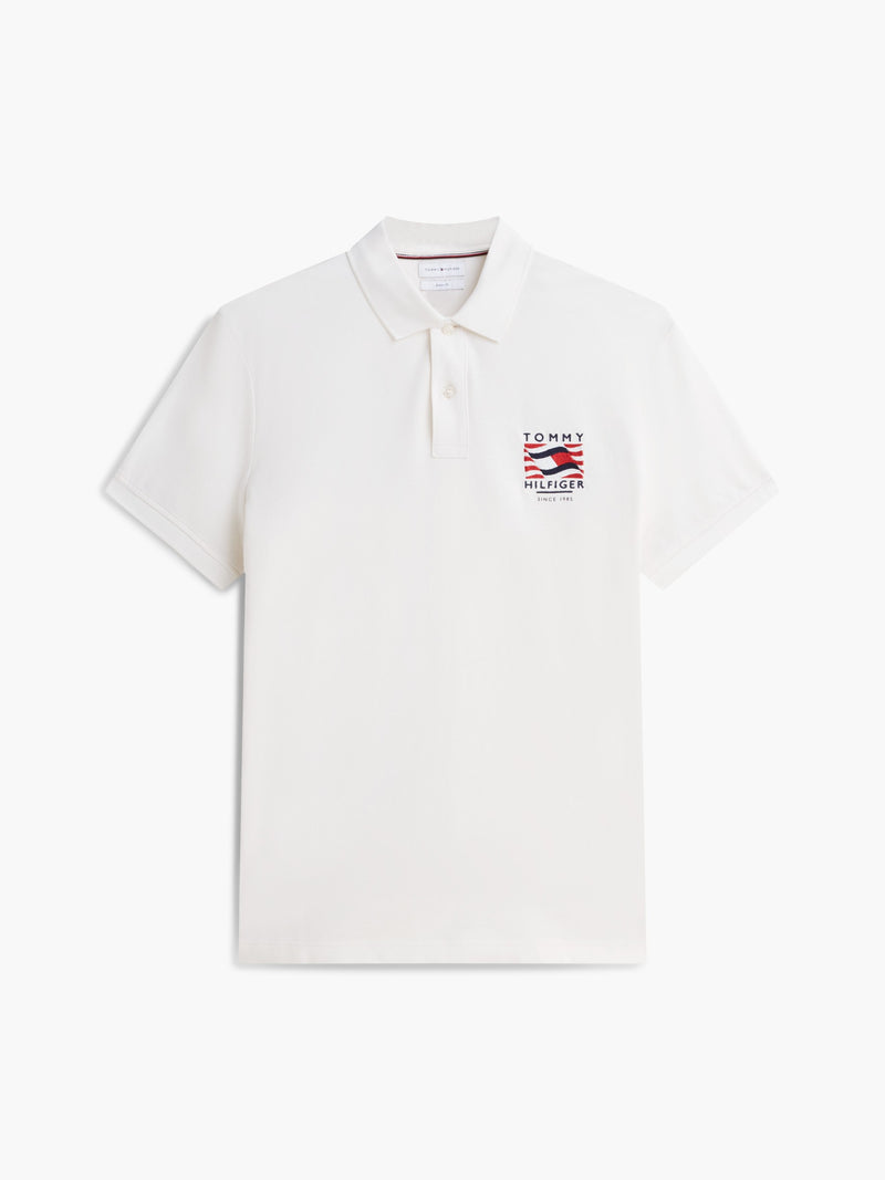 Regular Fit Graphic Pique Polo