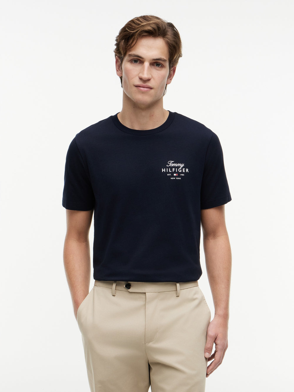 Regular Fit Graphic Logo Tshirt