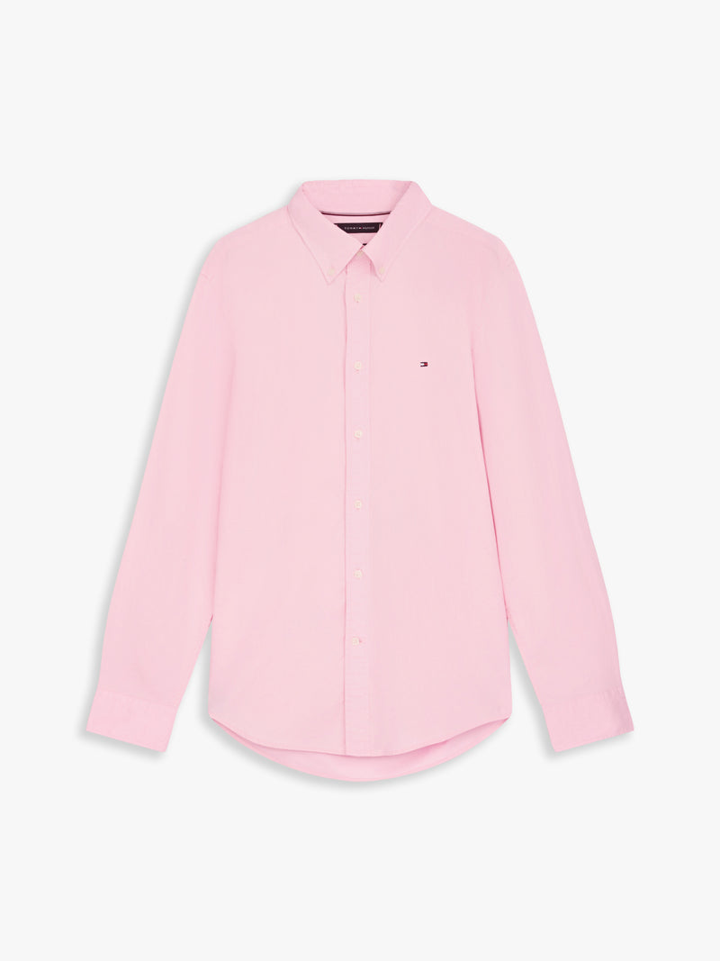 Regular Fit Solid Poplin Shirt