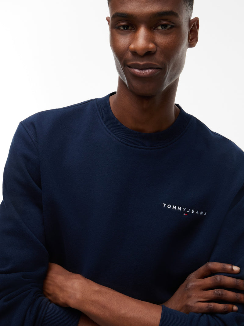 Regular Fit Fleece Crew Neck Sweatshirt