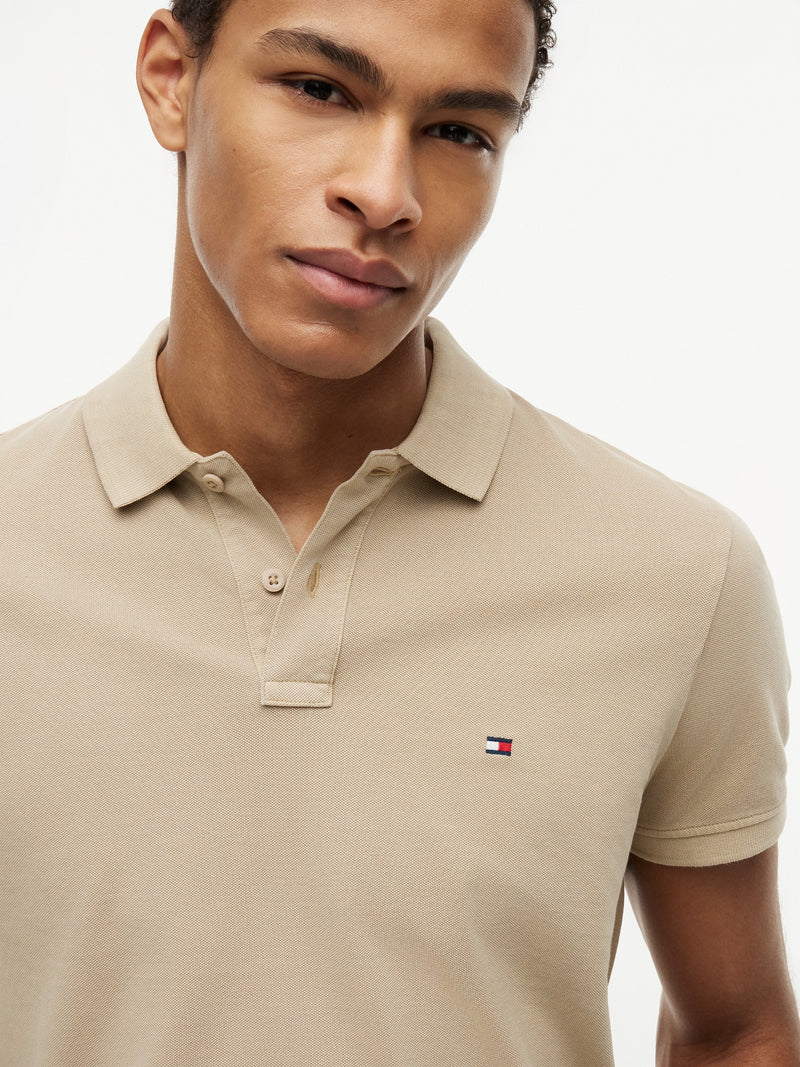 Regular Fit Solid Pique Polo