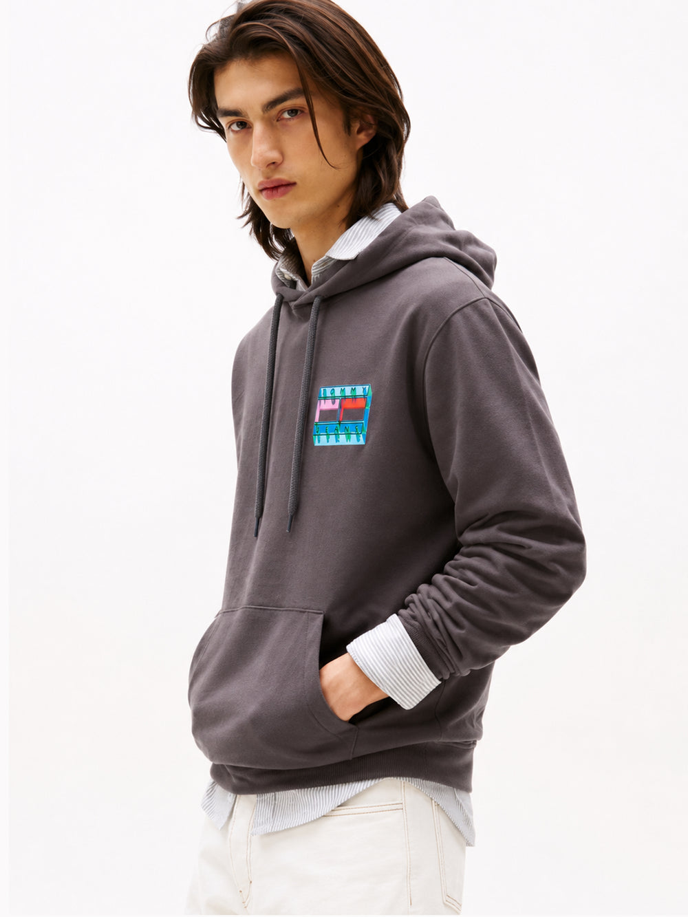 Regular Fit Terry Hooded Sweatshirt