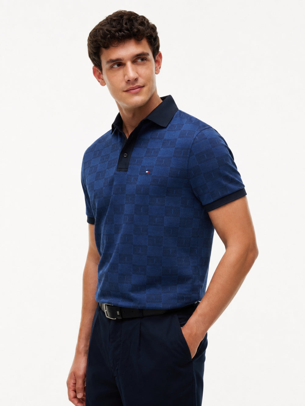 Regular Fit Jacquard Polo