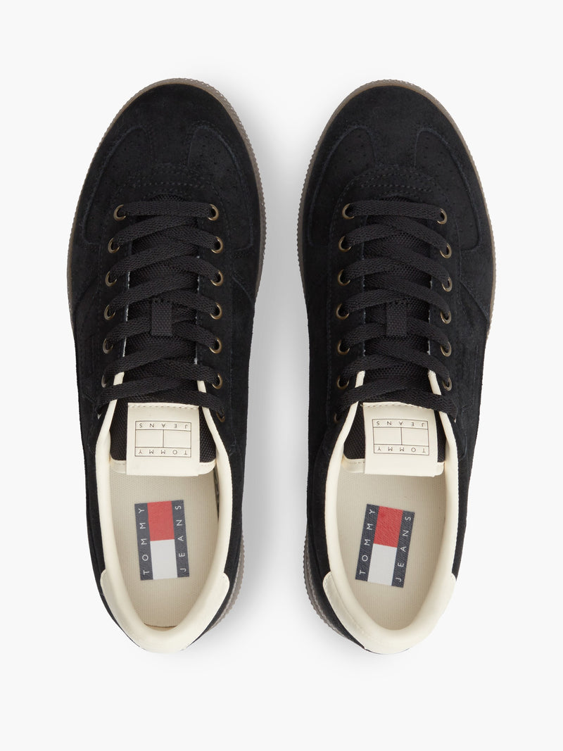 Men Suede Low Profile Sneaker