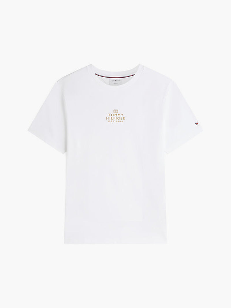 Regular Fit Embroidered Interlock Tshirt