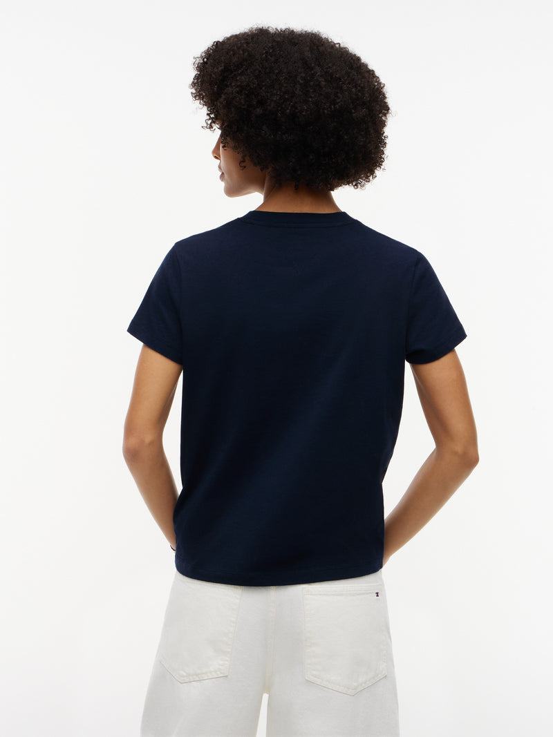 Solid Regular Fit Half Sleeve Cotton Jersey T-Shirt