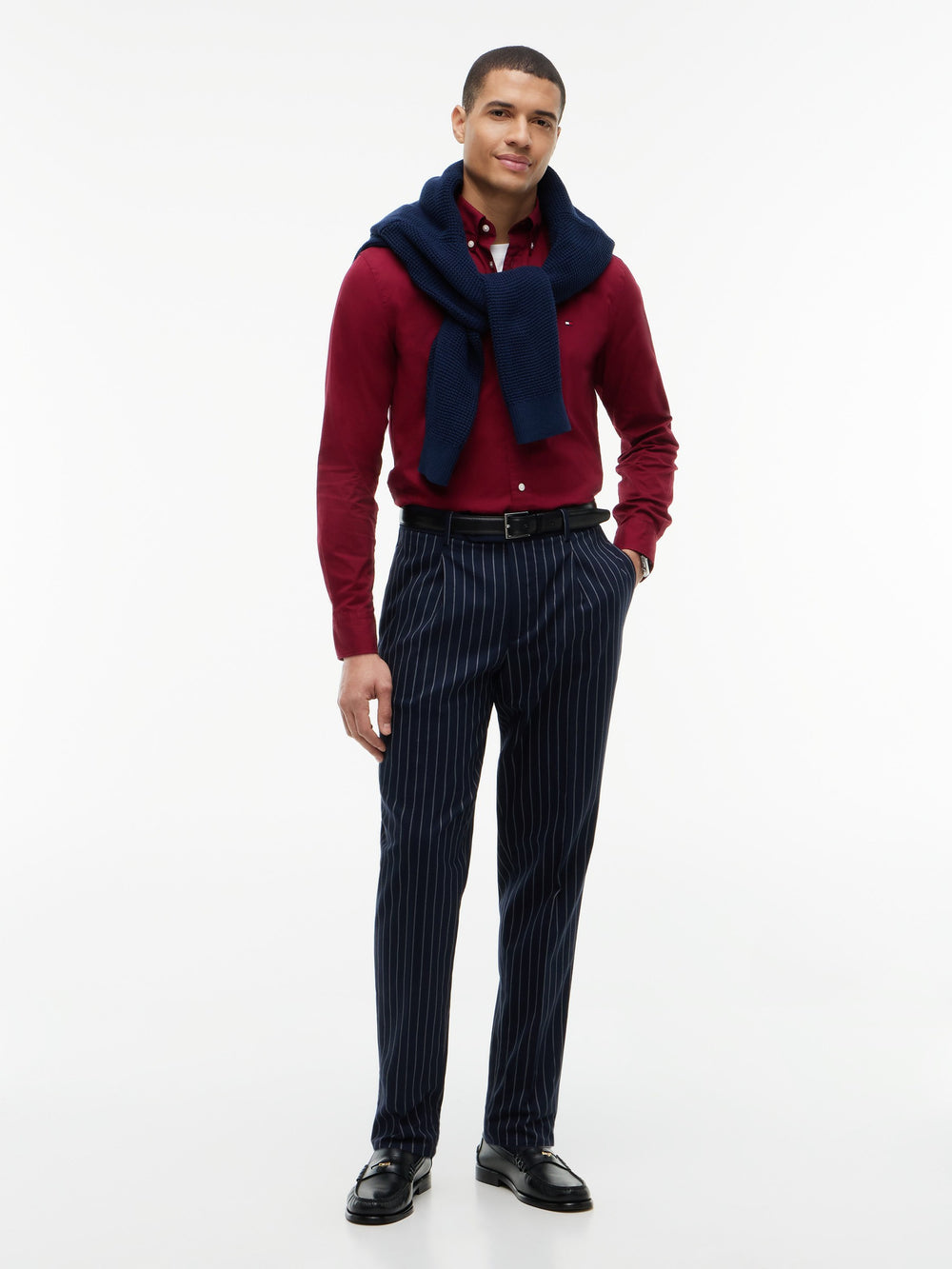 Regular Fit Solid Poplin Shirt