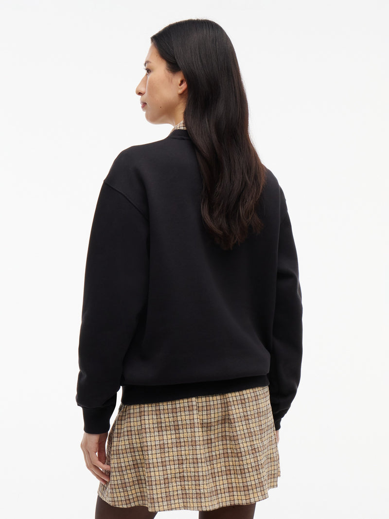 Relaxed Fit Fleece Sweatshirt
