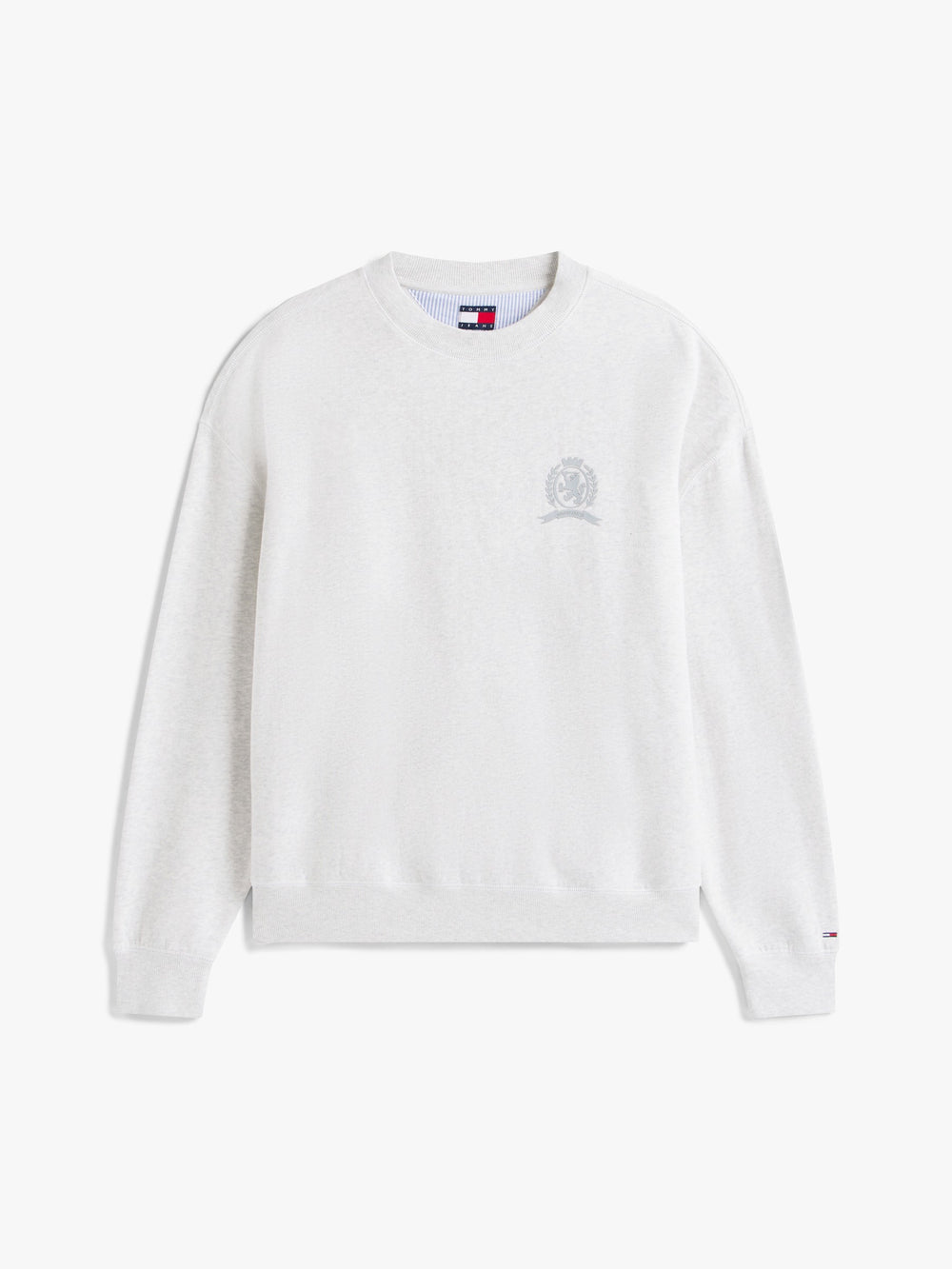 90S Fit Brushed Fleece Crew Neck Sweatshirt