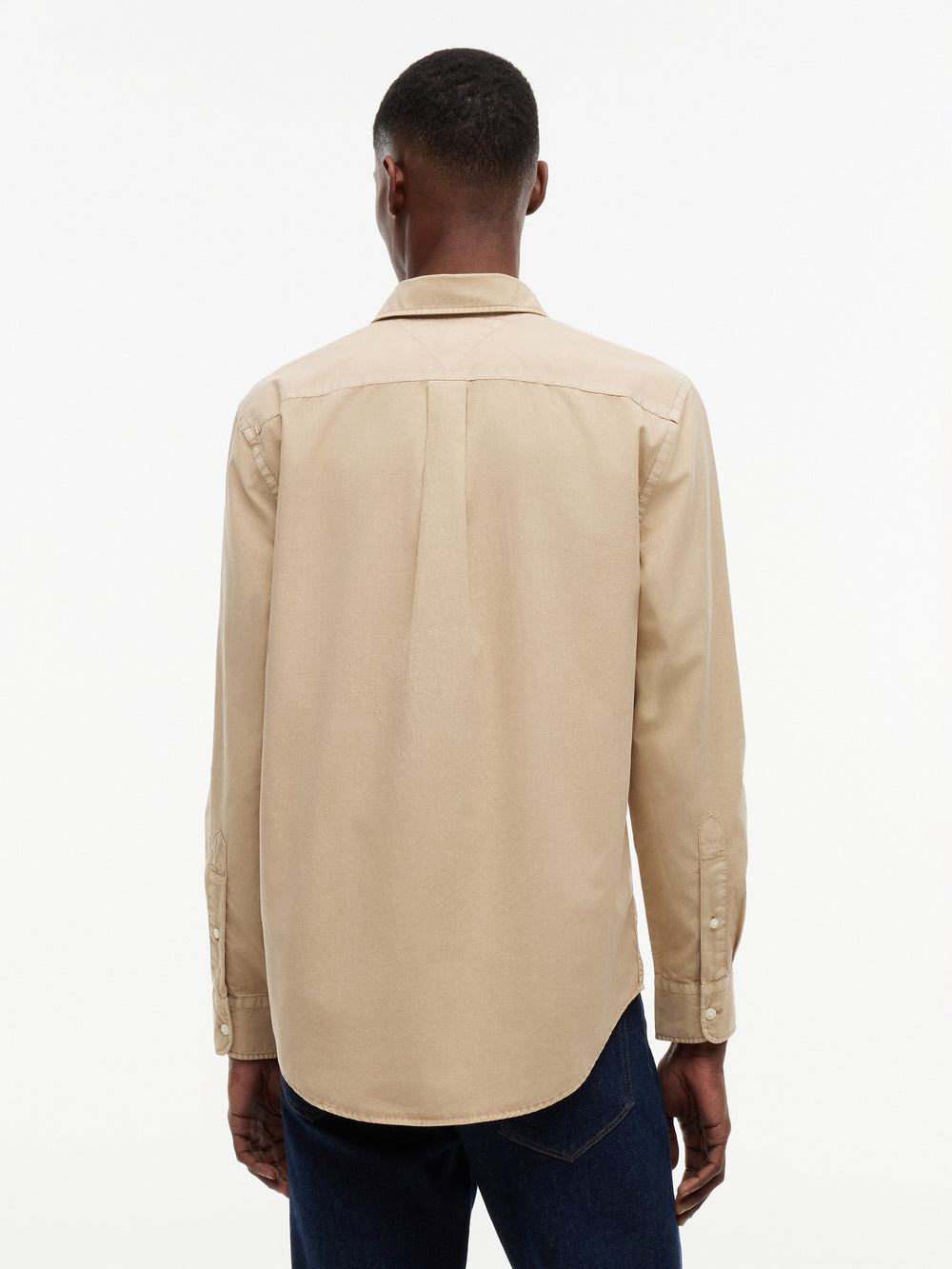 Regular Fit Solid Poplin Shirt