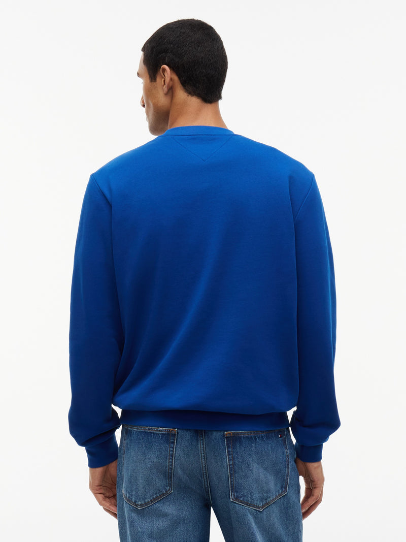 Crew Neck Terry Sweatshirt