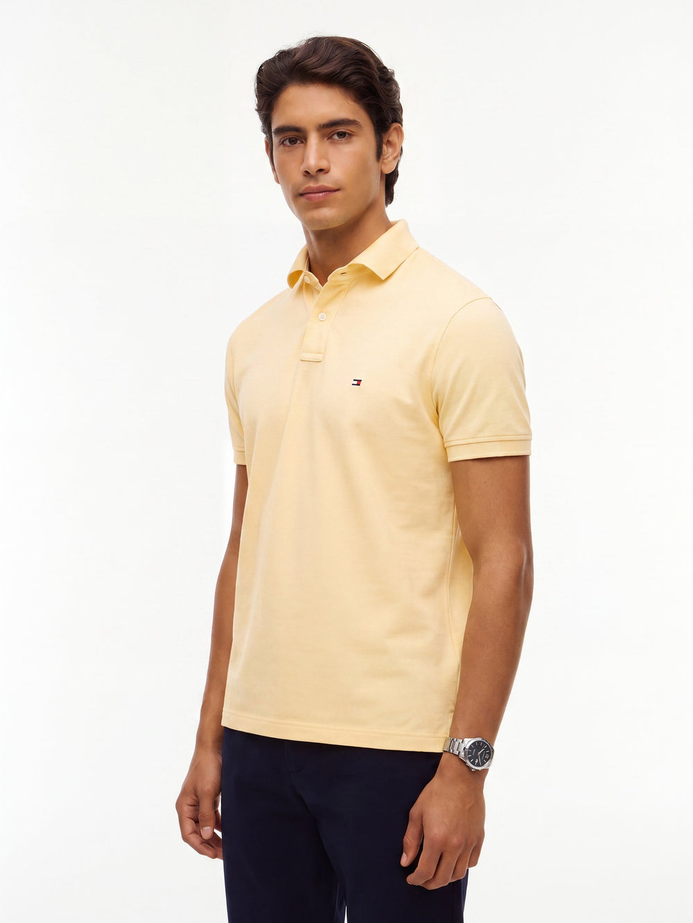 Regular Fit Solid Pique Polo