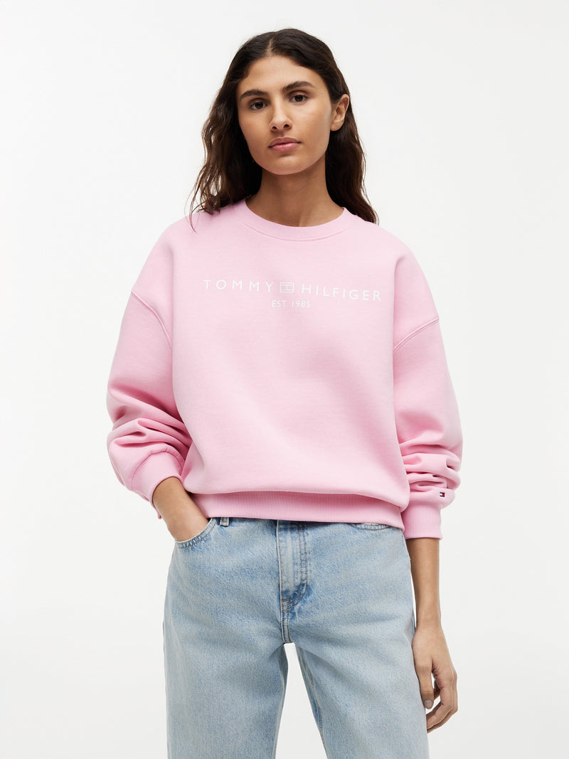 Relaxed Fit Fleece Pullover
