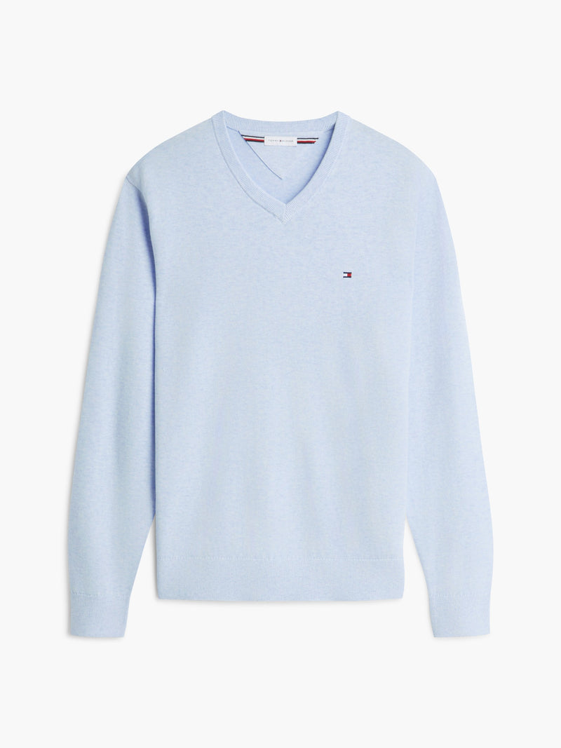 V Neck Solid Sweater