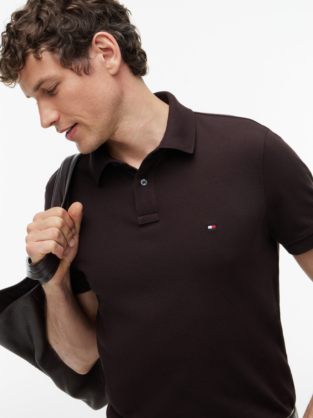 Regular Fit Solid Pique Polo
