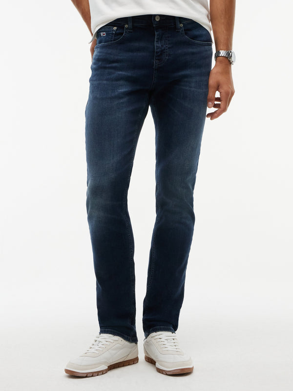 Men Scanton Slim Dark Wash Jeans