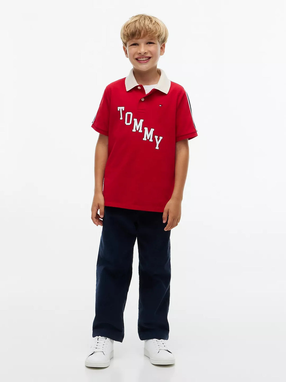 Kids Stretch Polo