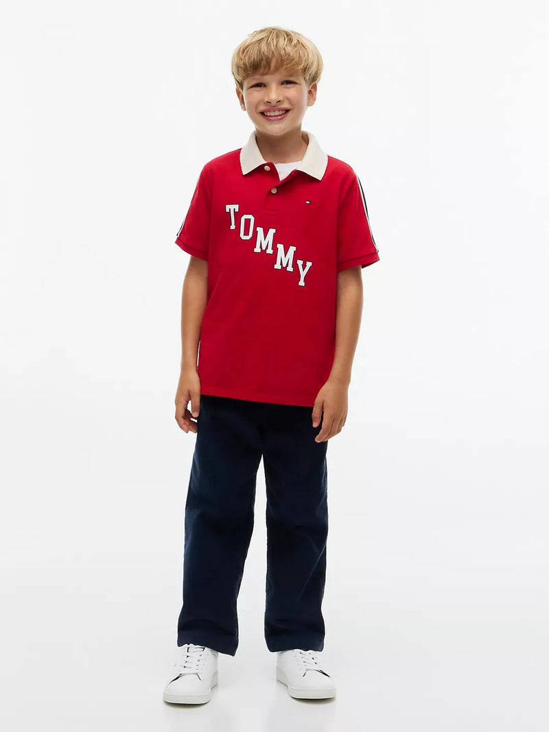 Kids Stretch Polo