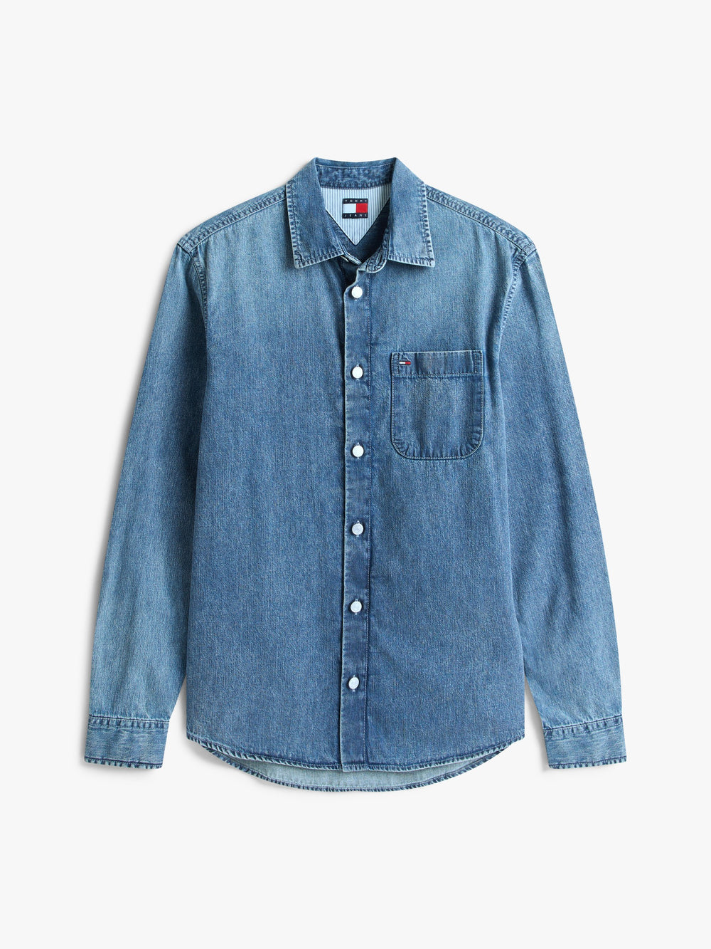 Regular Fit Washed Denim Shirt