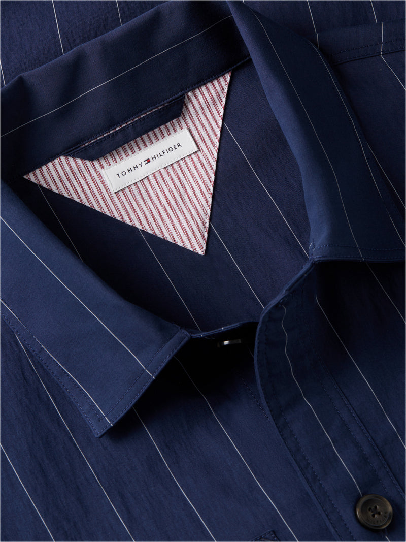 Relaxed Fit Shacket Poplin Shirt