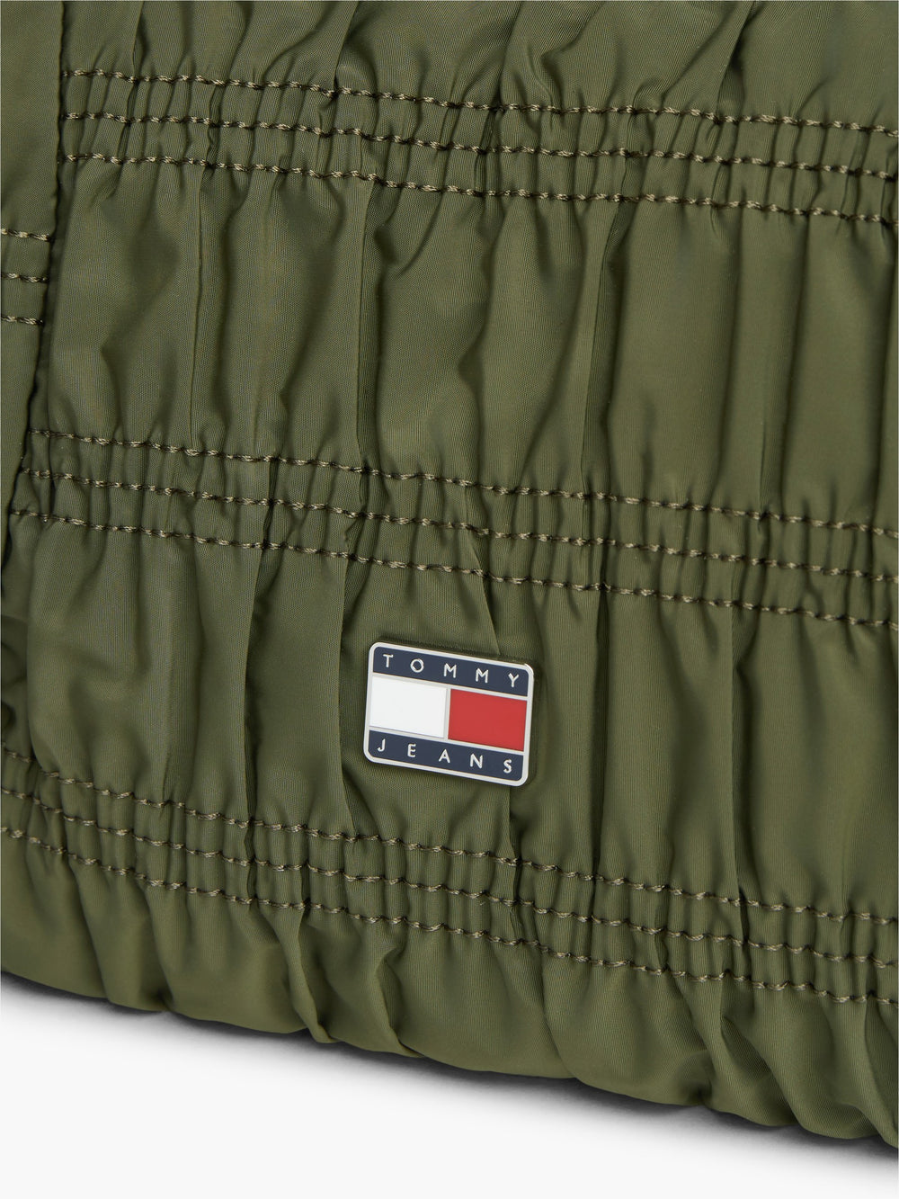 Solid Polyester Shoulder Bag