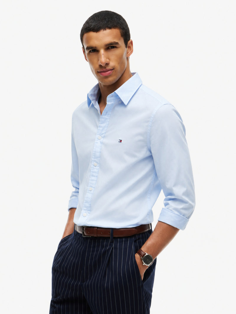 Slim Fit Texture Dobby Shirt