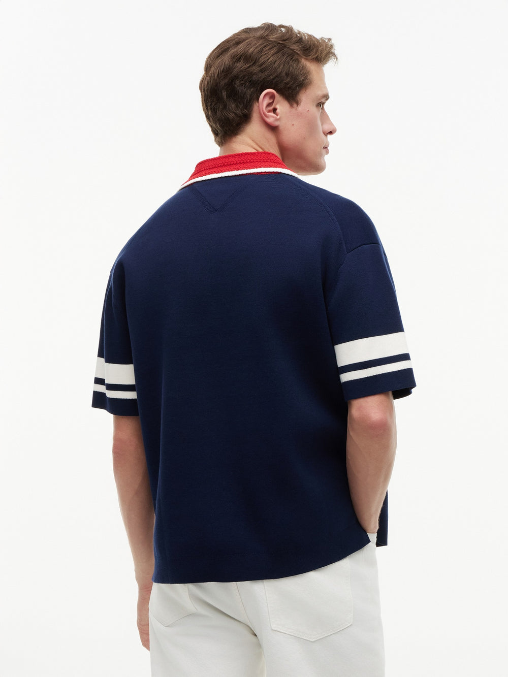 Regular Fit Flat Knit Polo