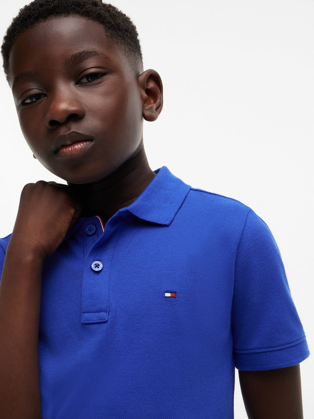 Kids Solid Polo