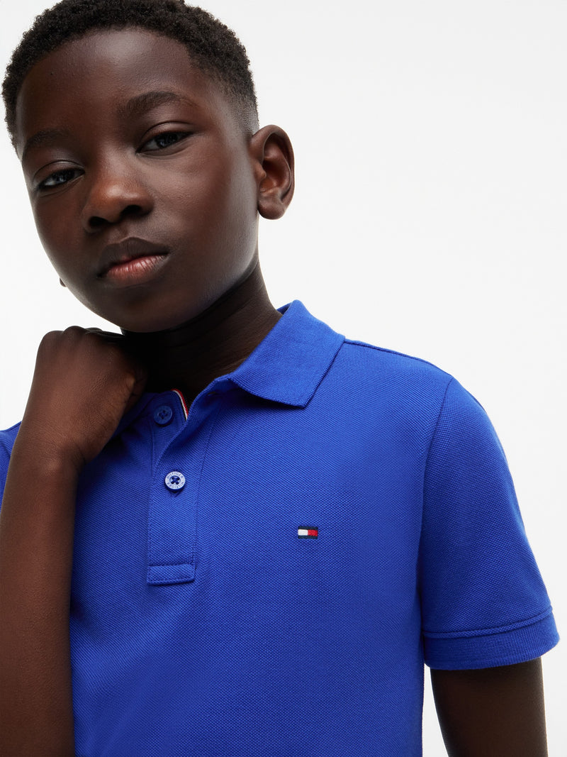 Kids Solid Polo
