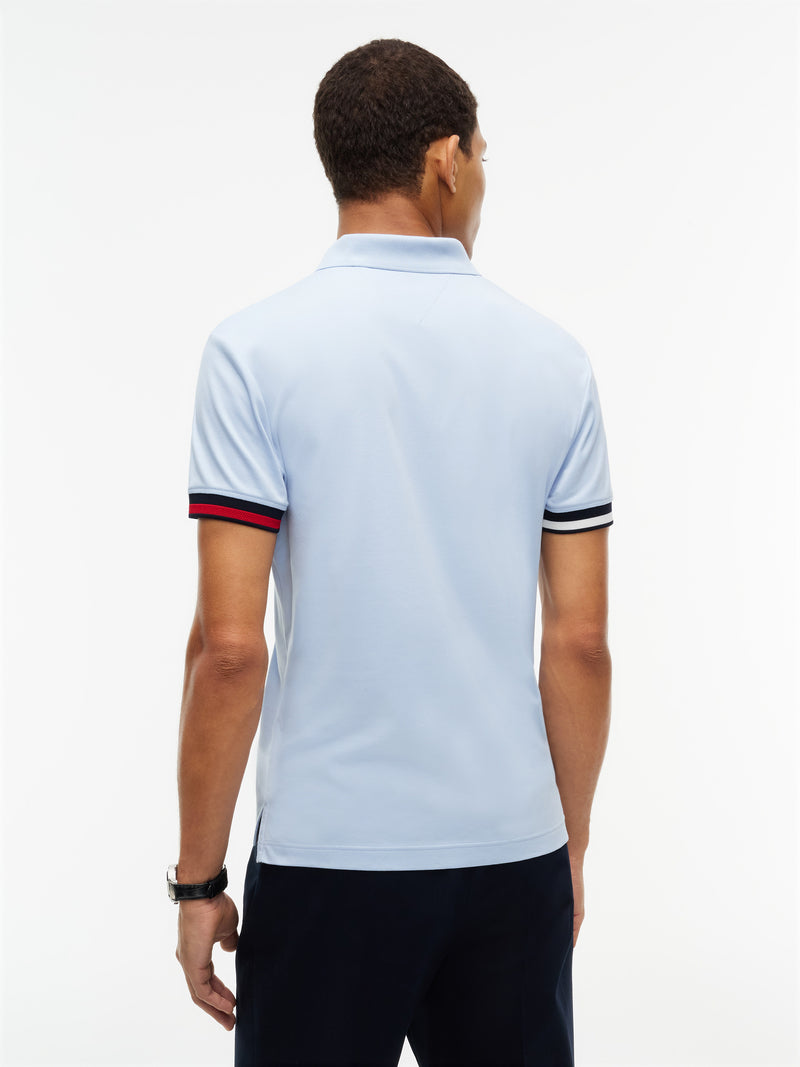 Slim Fit Interlock Polo