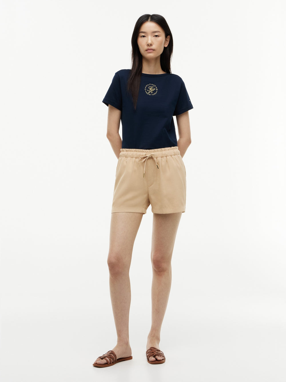 Solid Regular Fit Half Sleeve Cotton Jersey T-Shirt