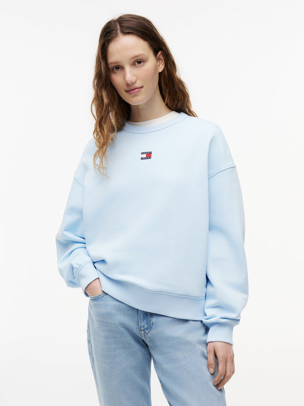 Relaxed Fit Terry Pullover