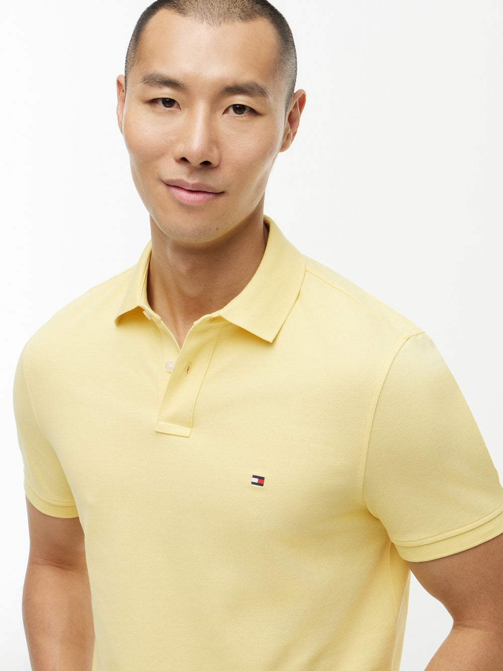 Regular Fit Solid Pique Polo