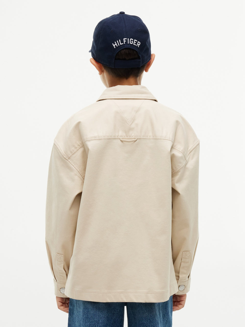 Kids Stretch Solid Shirt