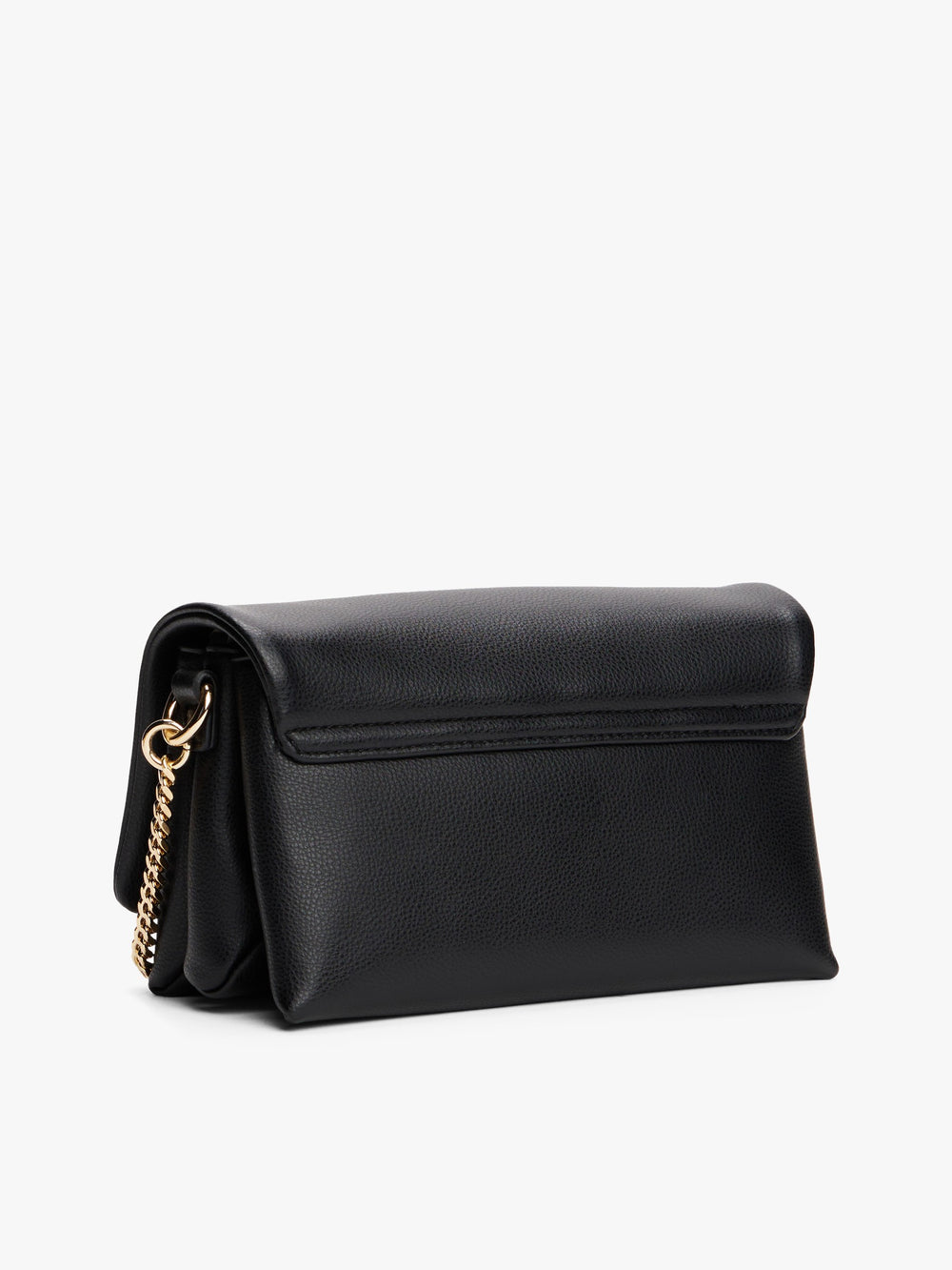 Solid Pu Crossbody Bag