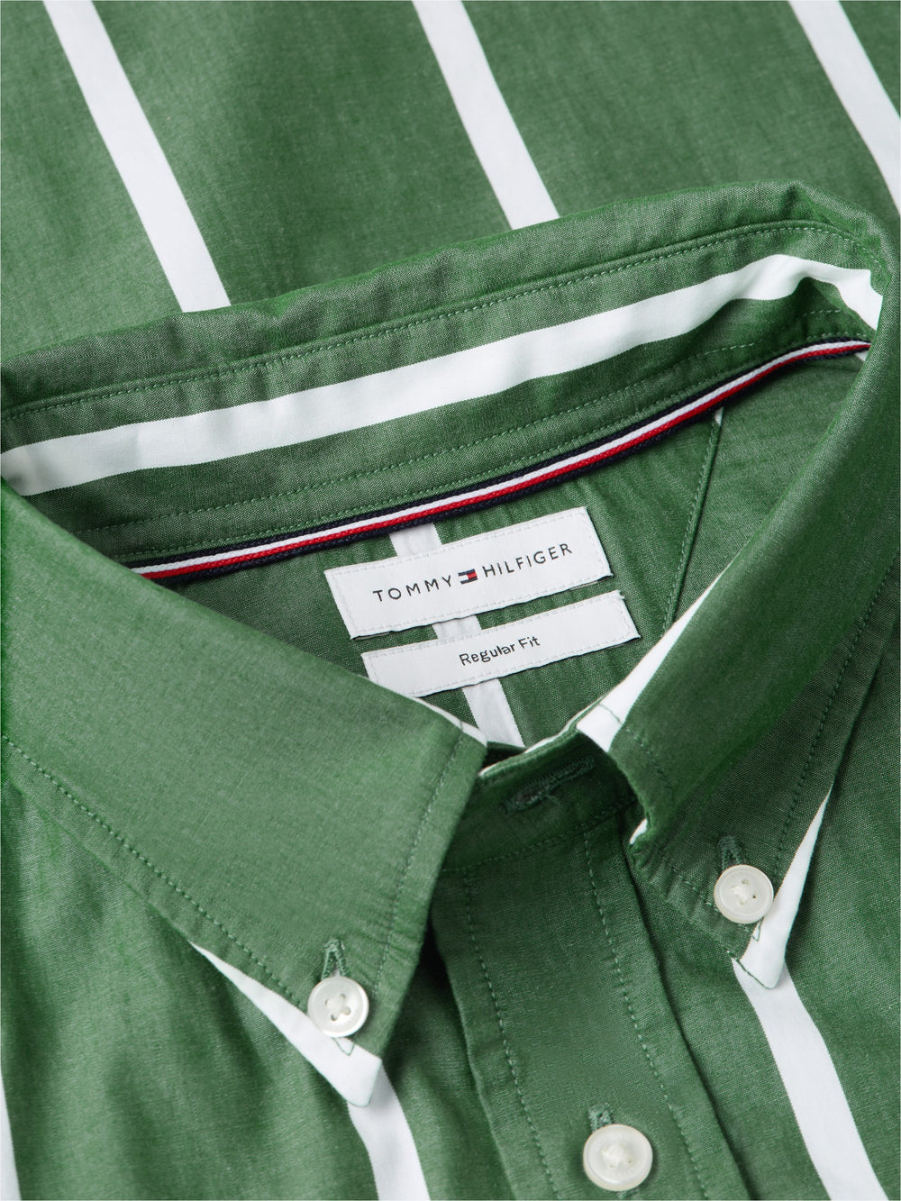 Regular Fit Stripe Poplin Shirt