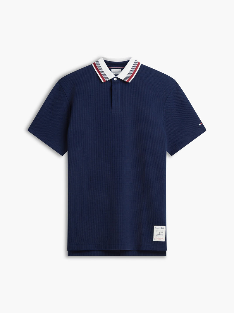 Regular Fit Textured Polo