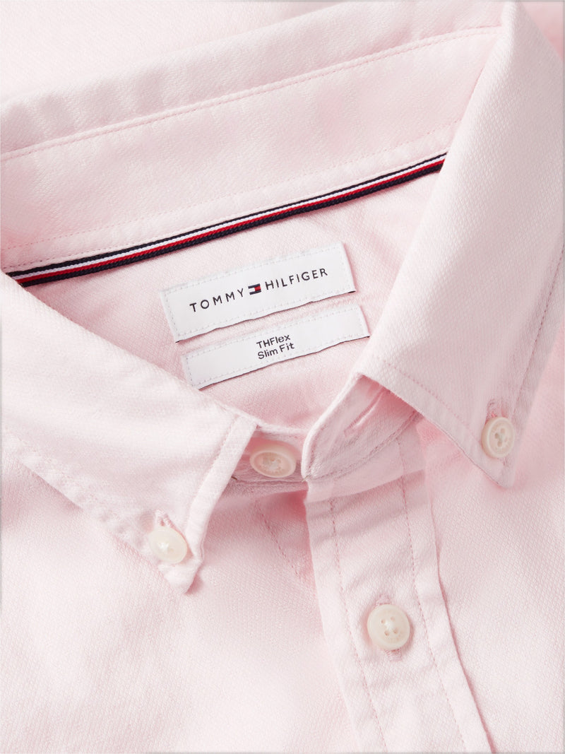 Slim Fit Texture Dobby Shirt