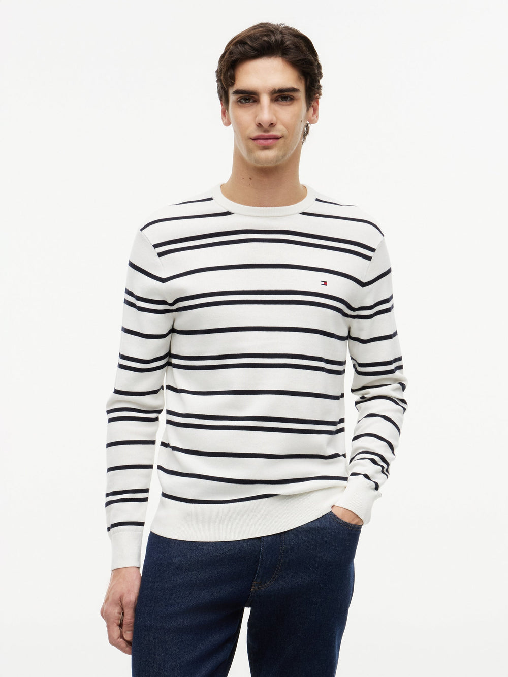 Crew Neck Basic Sweater